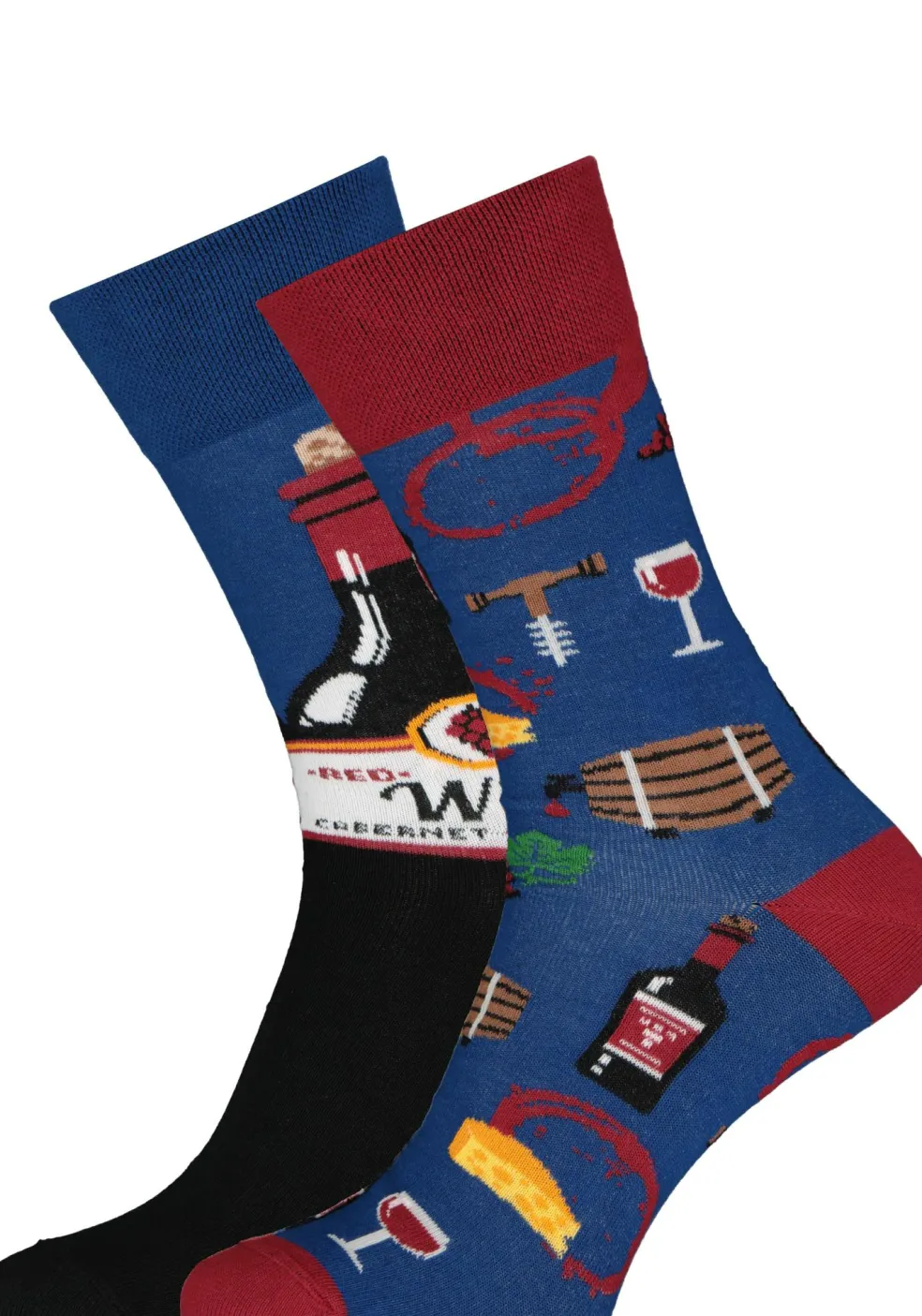 Many Mornings unisex sokken Cabernet Sockvignon