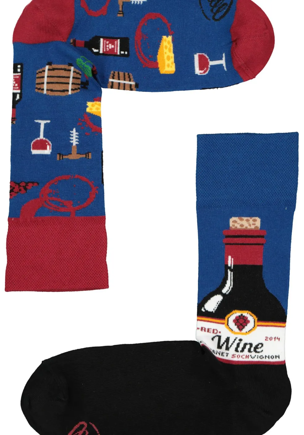 Many Mornings unisex sokken Cabernet Sockvignon