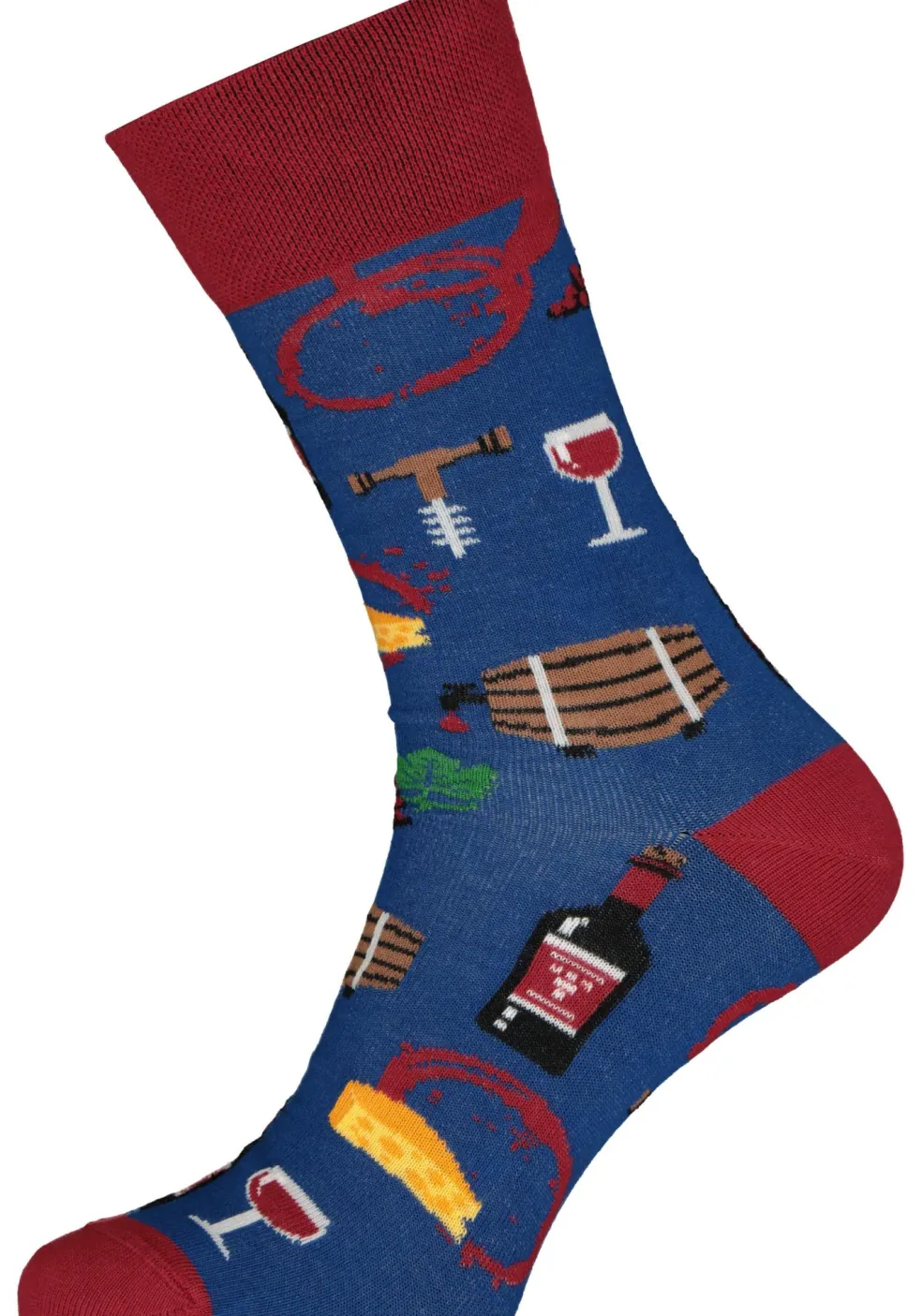 Many Mornings unisex sokken Cabernet Sockvignon