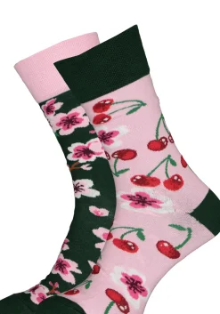 Many Mornings unisex sokken Cherry Blossom