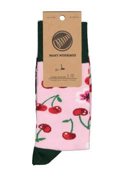 Many Mornings unisex sokken Cherry Blossom