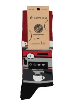 Many Mornings unisex sokken Dark espresso