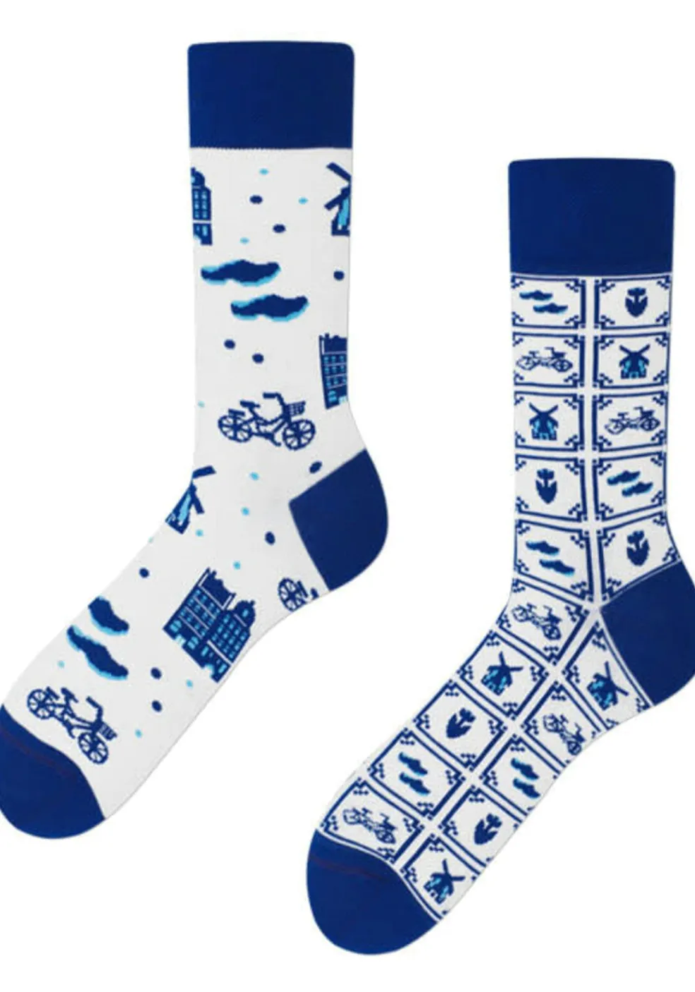 Many Mornings unisex sokken, Dutch Blue
