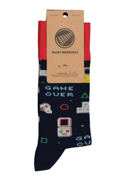 Many Mornings unisex sokken Game over
