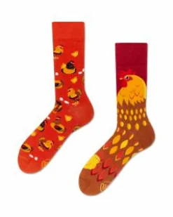 Many Mornings unisex sokken, Golden Eggs