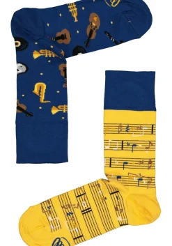 Many Mornings unisex sokken Music Notes
