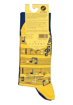 Many Mornings unisex sokken Music Notes