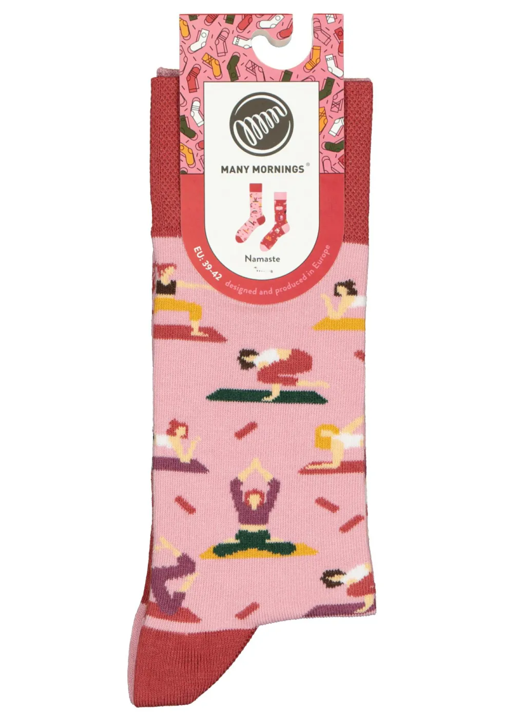 Many Mornings unisex sokken Namaste