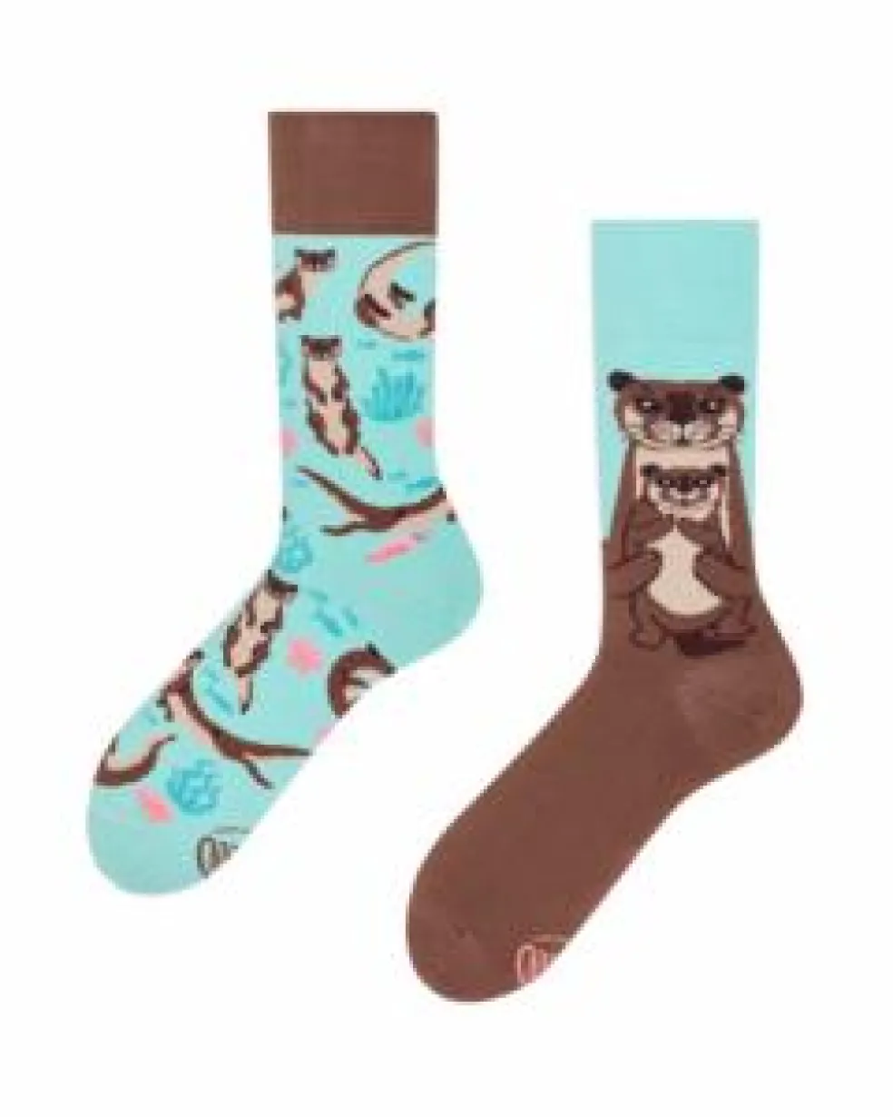 Many Mornings unisex sokken, Otter Stories