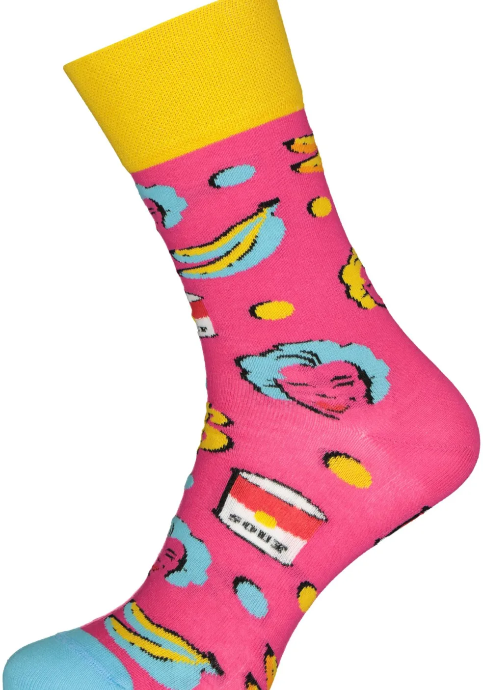 Many Mornings unisex sokken Pop Art