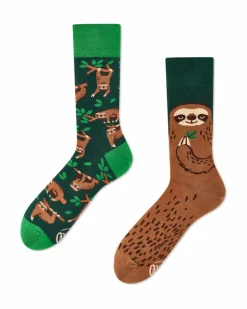 Many Mornings unisex sokken, Sloth Life
