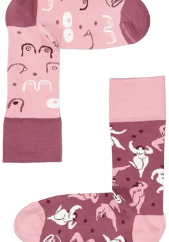 Many Mornings unisex sokken Simply The Breast