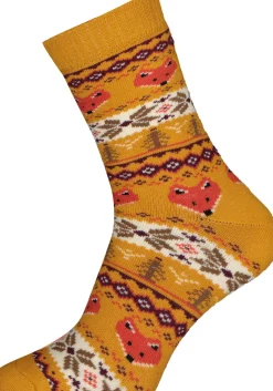 Many Mornings unisex sokken Warm fox huissokken