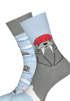 Many Mornings unisex sokken Walrus