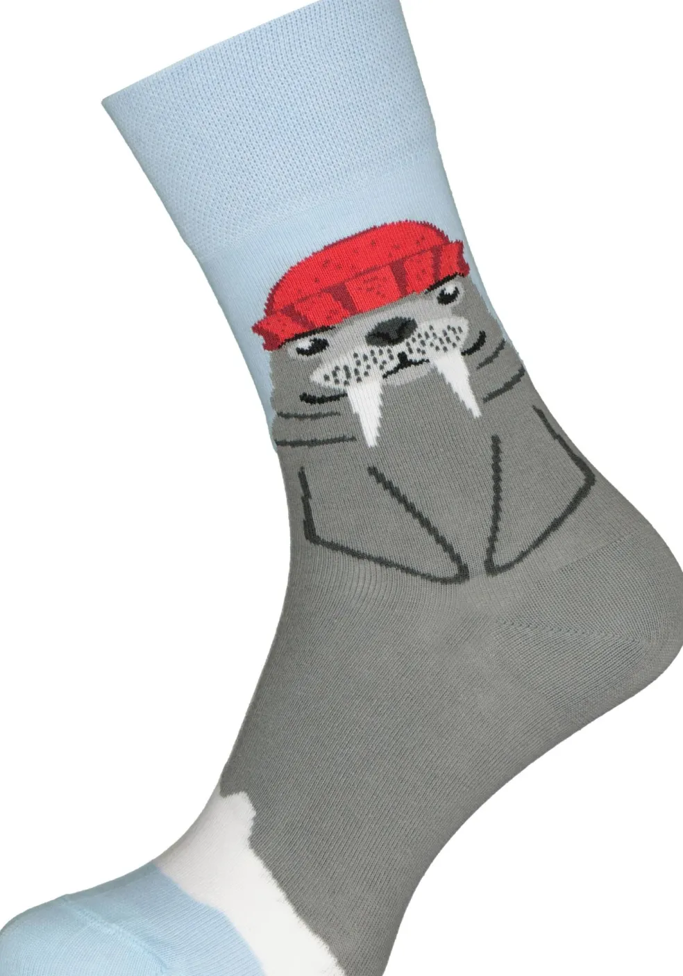 Many Mornings unisex sokken Walrus
