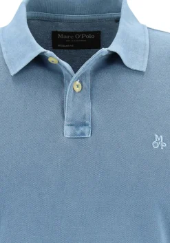 Marc O'Polo regular fit polo, heren poloshirt, blauw