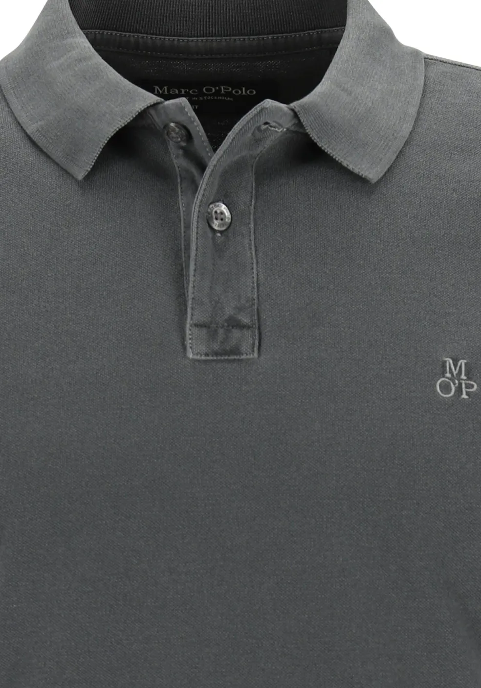 Marc O'Polo regular fit polo, heren poloshirt, donkergrijs