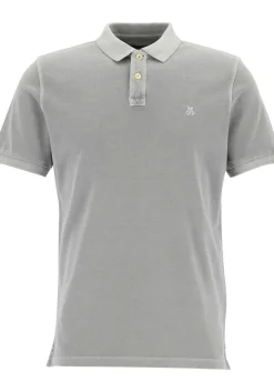 Marc O'Polo regular fit polo, heren poloshirt, grijs