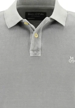 Marc O'Polo regular fit polo, heren poloshirt, grijs