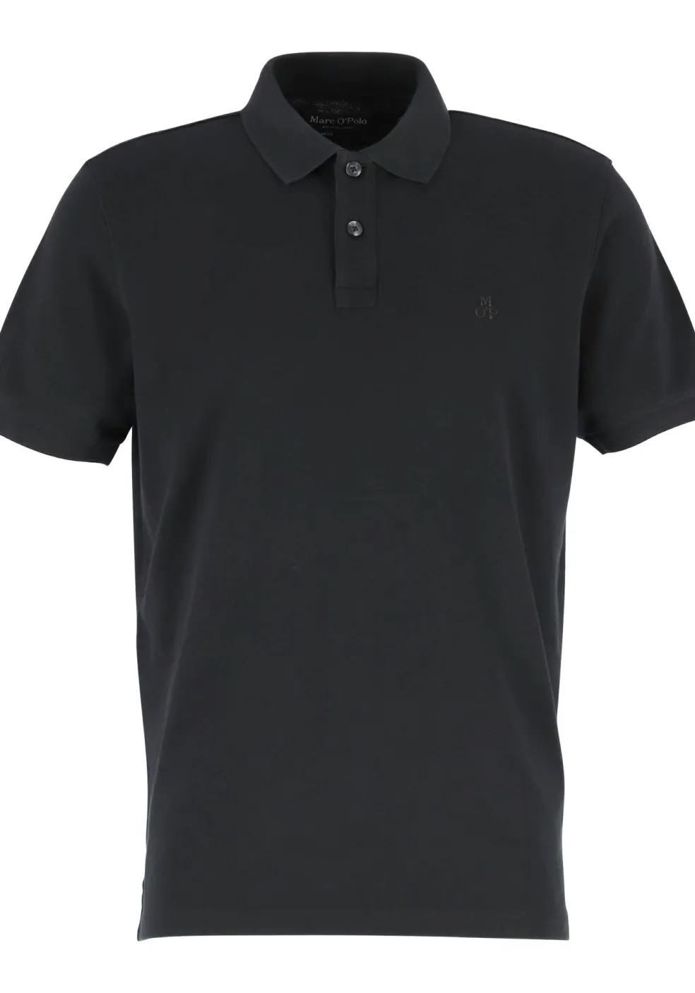 Marc O'Polo regular fit polo, heren poloshirt, zwart