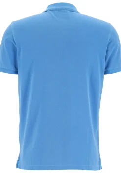 Marc O'Polo regular fit polo, heren poloshirt, azuurblauw
