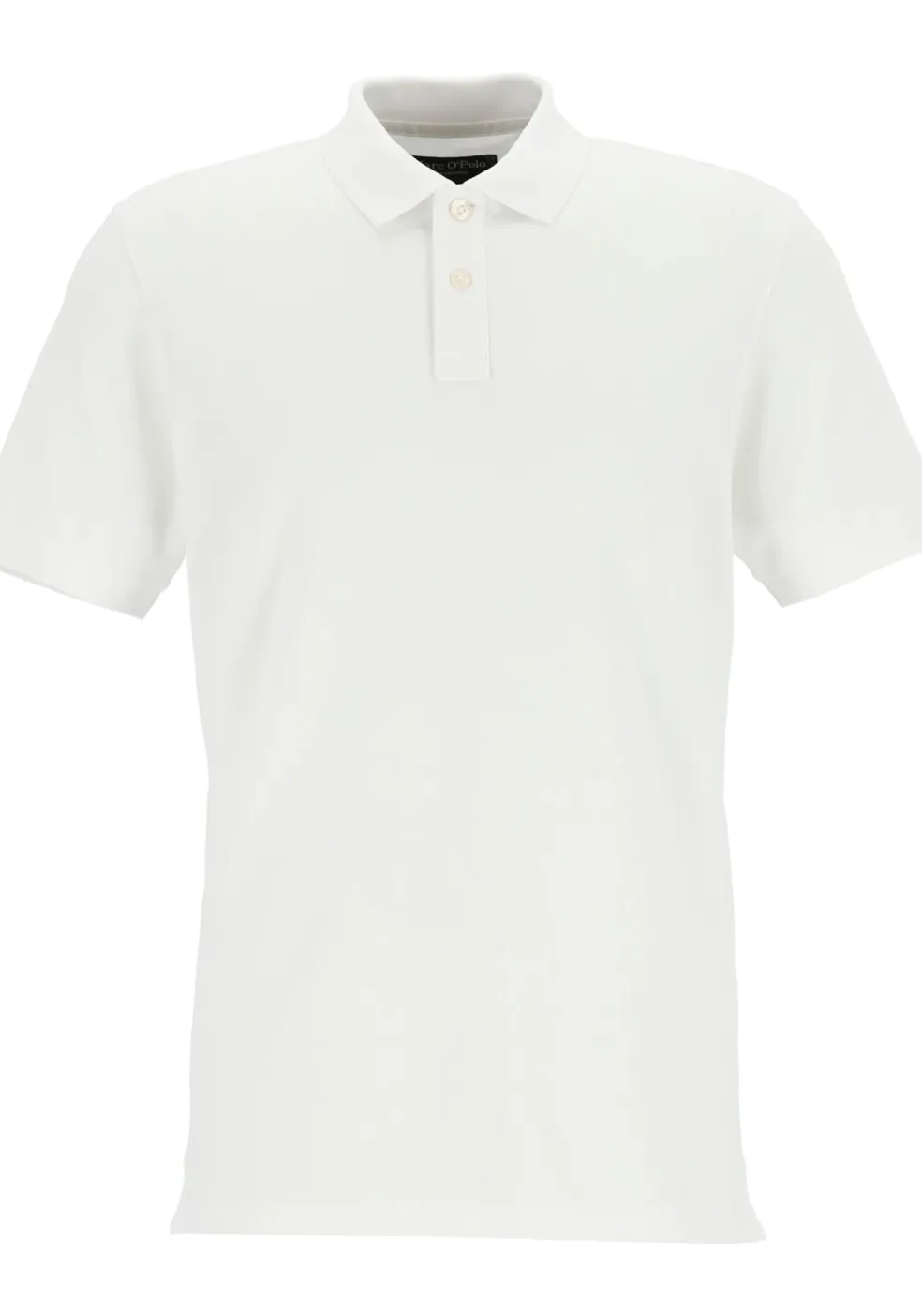 Marc O'Polo regular fit polo, heren poloshirt, wit