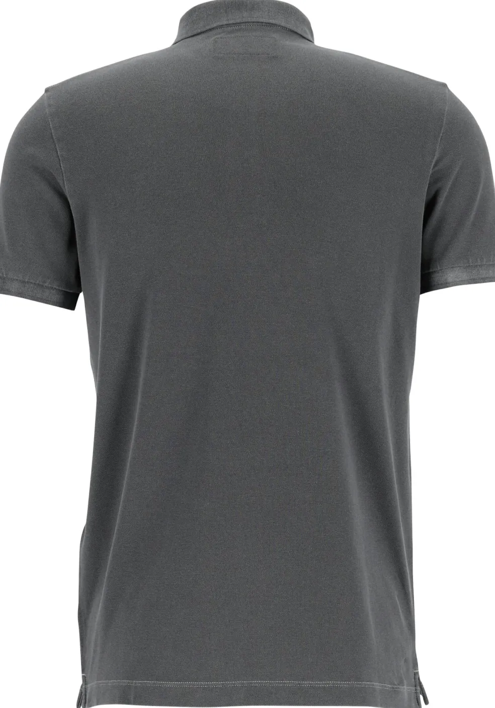 Marc O'Polo shaped fit polo, heren poloshirt, donkergrijs