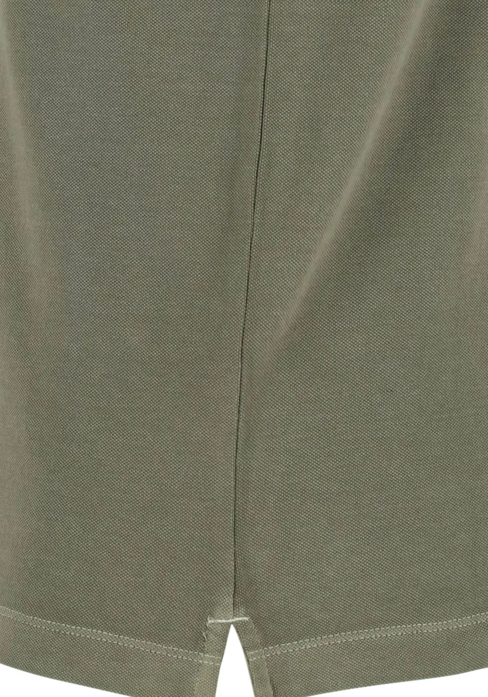 Marc O'Polo shaped fit polo, heren poloshirt, olijfgroen