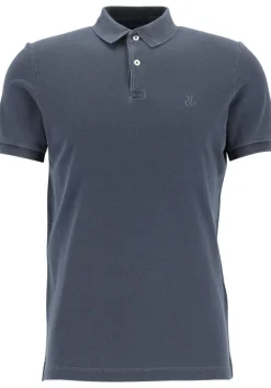 Marc O'Polo shaped fit polo, heren poloshirt, donkerblauw