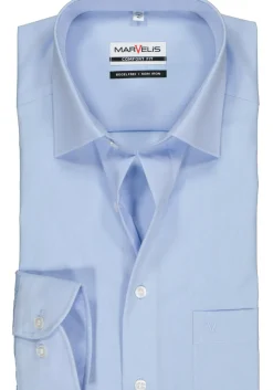 MARVELIS comfort fit overhemd, lichtblauw