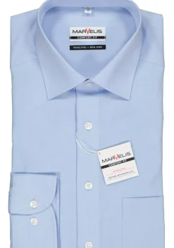 MARVELIS comfort fit overhemd, lichtblauw