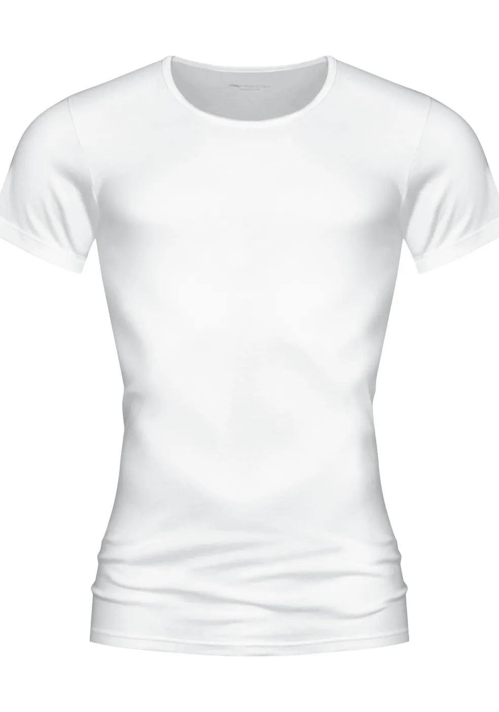 Mey Casual Cotton T-shirt (1-pack), heren T-shirt O-hals, wit