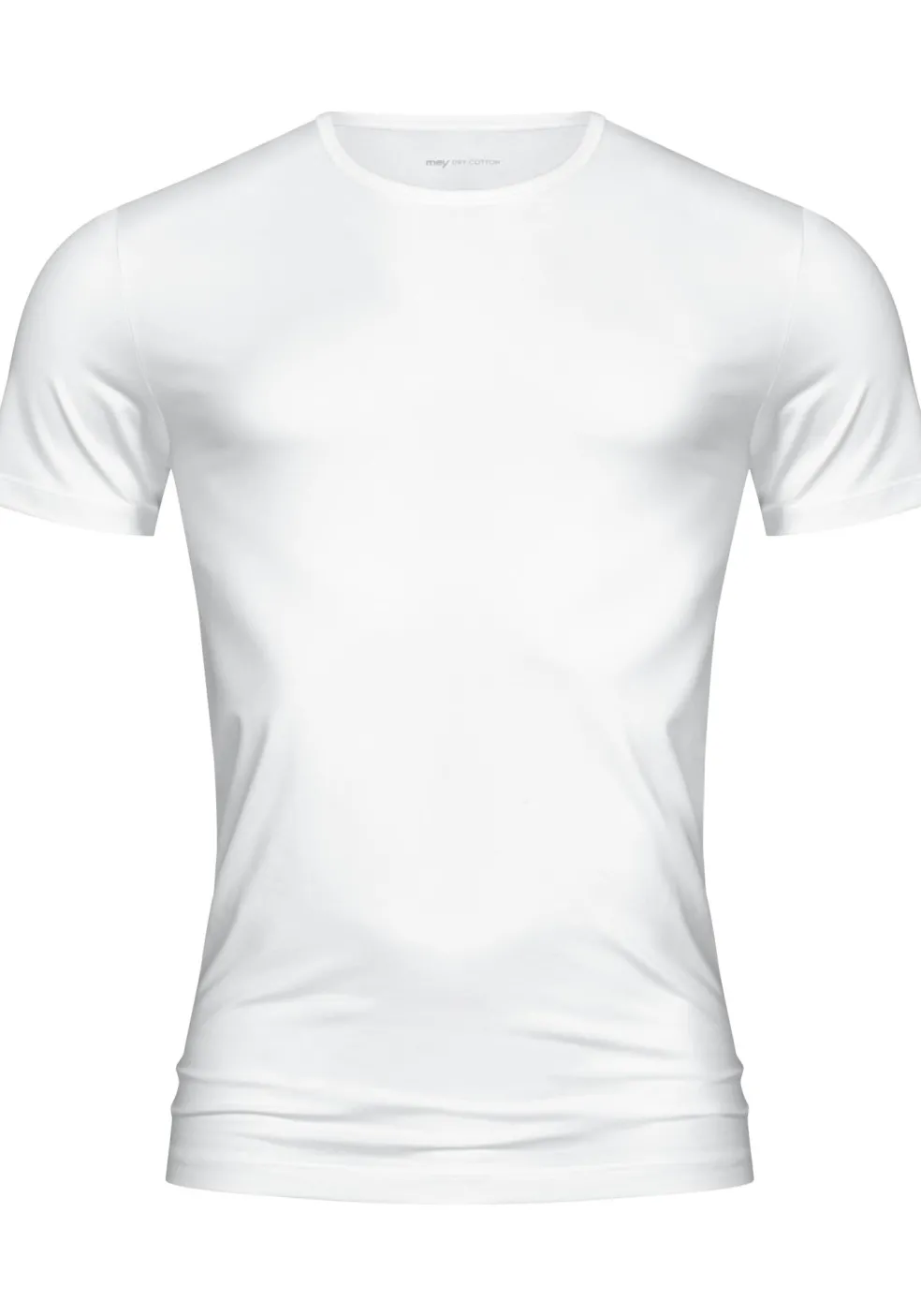Mey Dry Cotton T-shirt (1-pack), heren T-shirt O-hals, wit