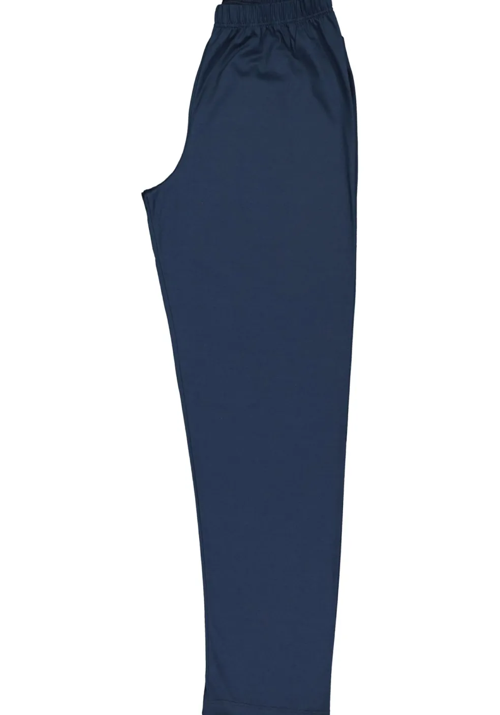 Mey heren pyjama Bennison, blauw heel fijn gestreept