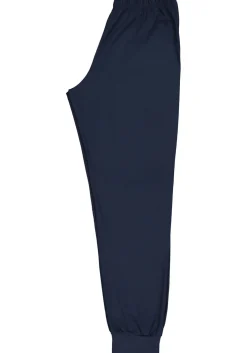 Mey heren pyjama Stratford, blauw gestreept