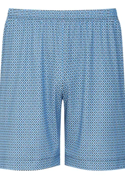 Mey heren shortama Clyde, blauw dessin
