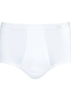 Mey Noblesse high rise briefs (1-pack), heren slip hoog met gulp, wit