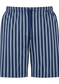 Mey pyjamabroek kort, Cranbourne, blauw gestreept