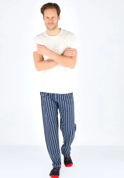 Mey pyjamabroek lang, Cranbourne, blauw gestreept