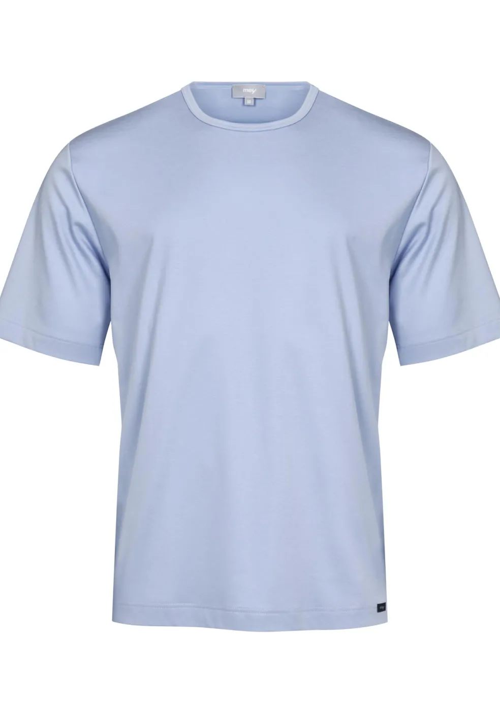 Mey pyjamashirt korte mouw, Springvale, lichtblauw