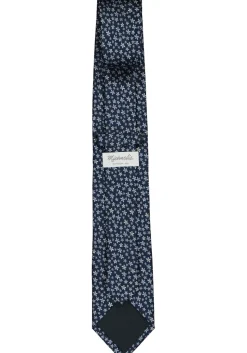 Michaelis stropdas, blauw dessin