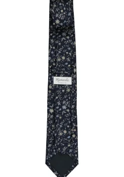 Michaelis stropdas, blauw dessin