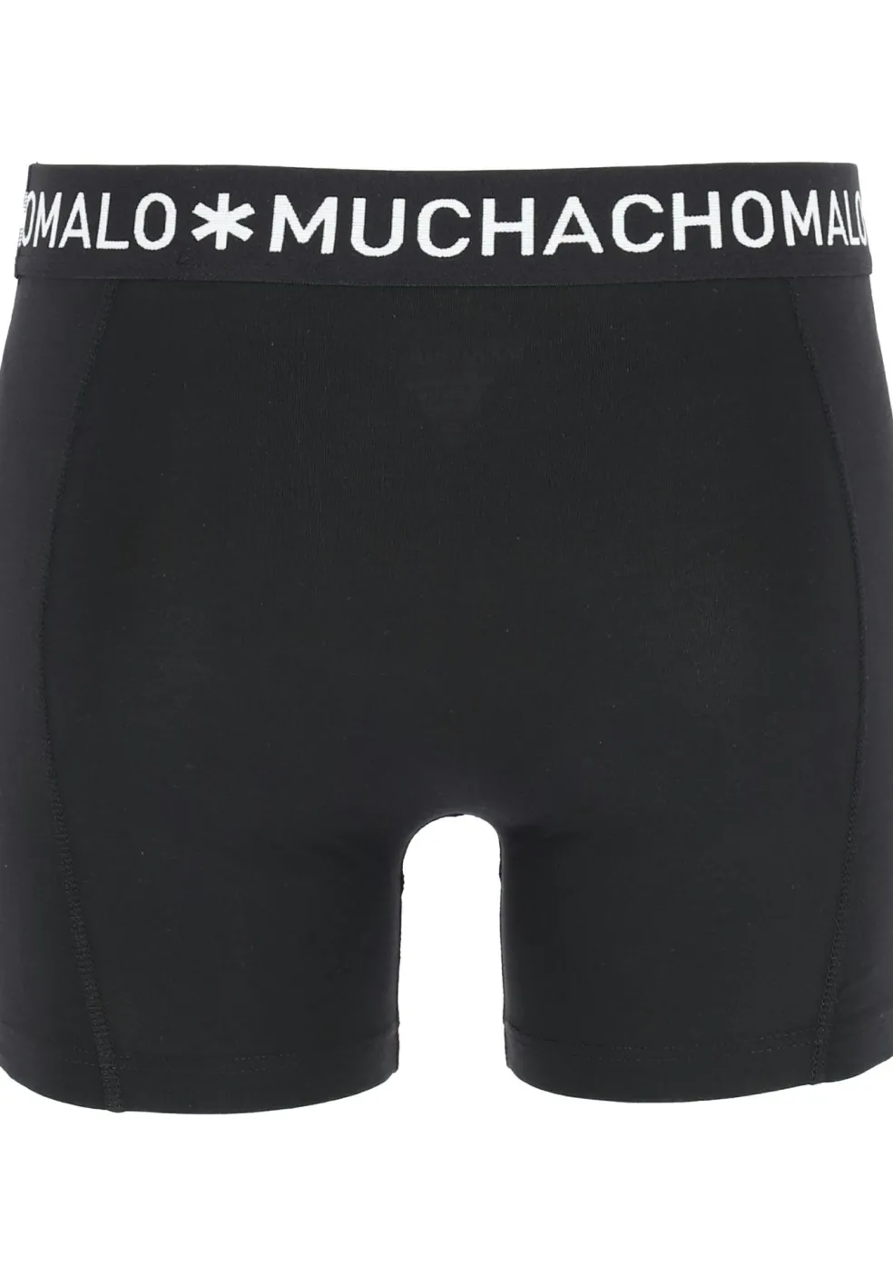 Muchachomalo boxershorts (2-pack), heren boxers normale lengte, zwart