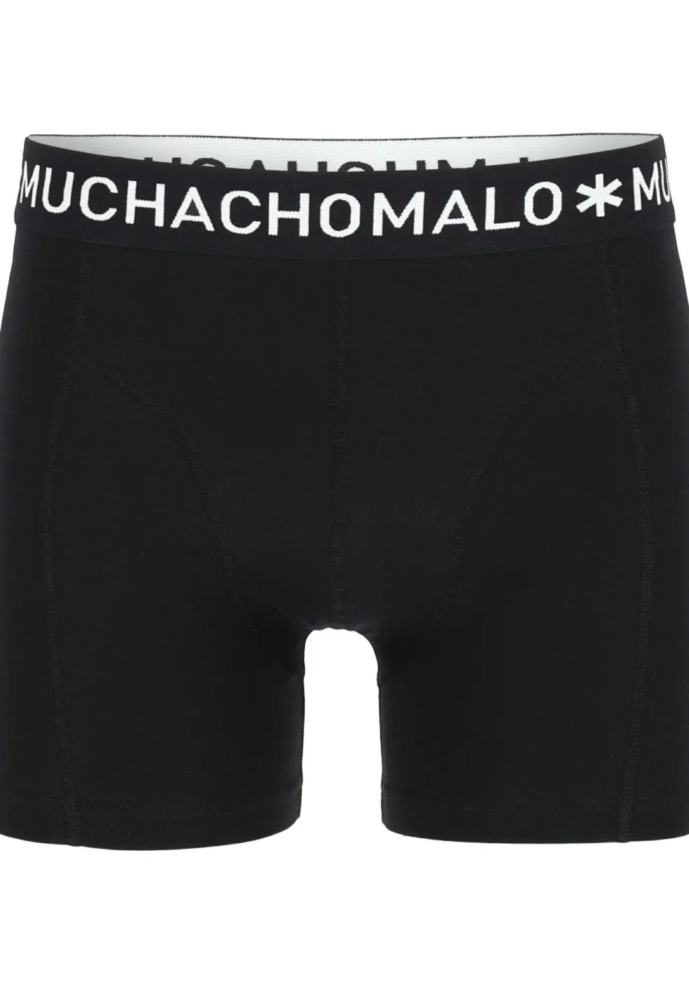 Muchachomalo boxershorts (2-pack), heren boxers normale lengte, zwart