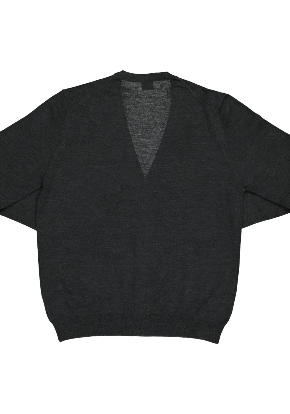 OLYMP modern fit vest wol, antraciet grijs