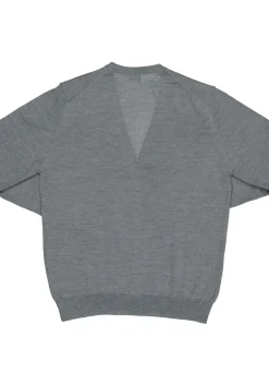 OLYMP modern fit vest wol, grijs