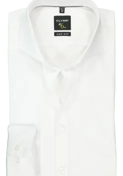 OLYMP No. Six super slim fit overhemd, wit