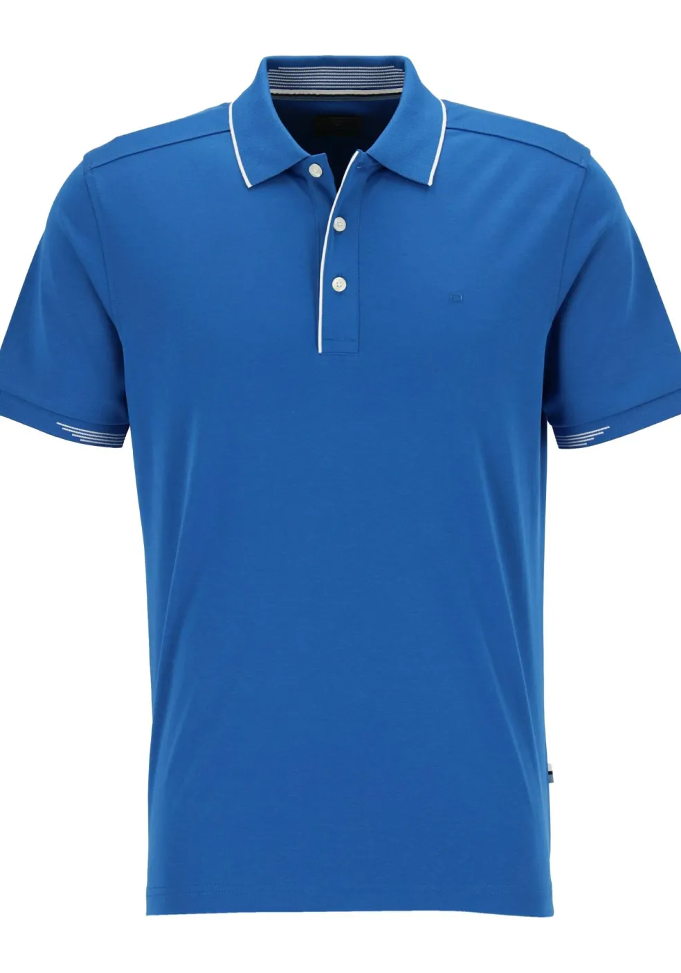 OLYMP Polo Casual, modern fit polo, blauw