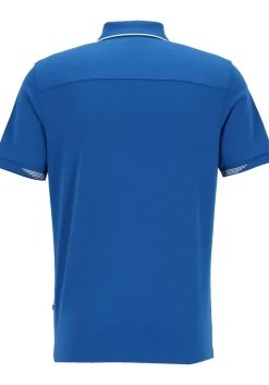 OLYMP Polo Casual, modern fit polo, blauw