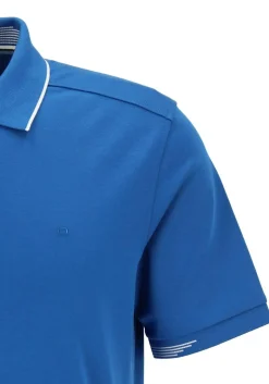 OLYMP Polo Casual, modern fit polo, blauw